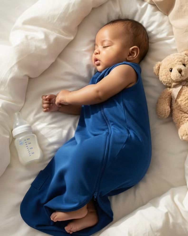 Hibby Bamboo- Saco para dormir de bebé, 0.5TOG, 6-18 meses, 80 cm