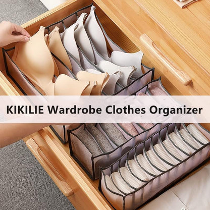 Organizadores de ropa para armarios y gavetas- 6pzs