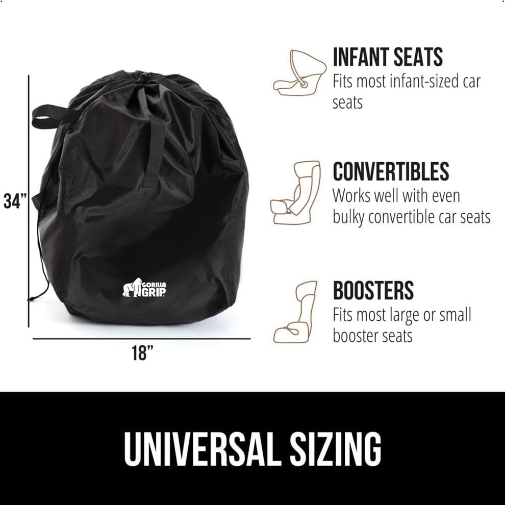 Gorilla Grip- Bolsa para silla de carro