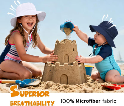 Sombrero de sol con protección solar, 0-6 meses