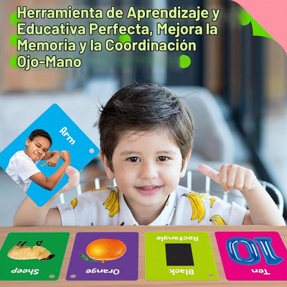 Spritegru- 50 tarjetas de aprendizaje temprano, 7 en 1