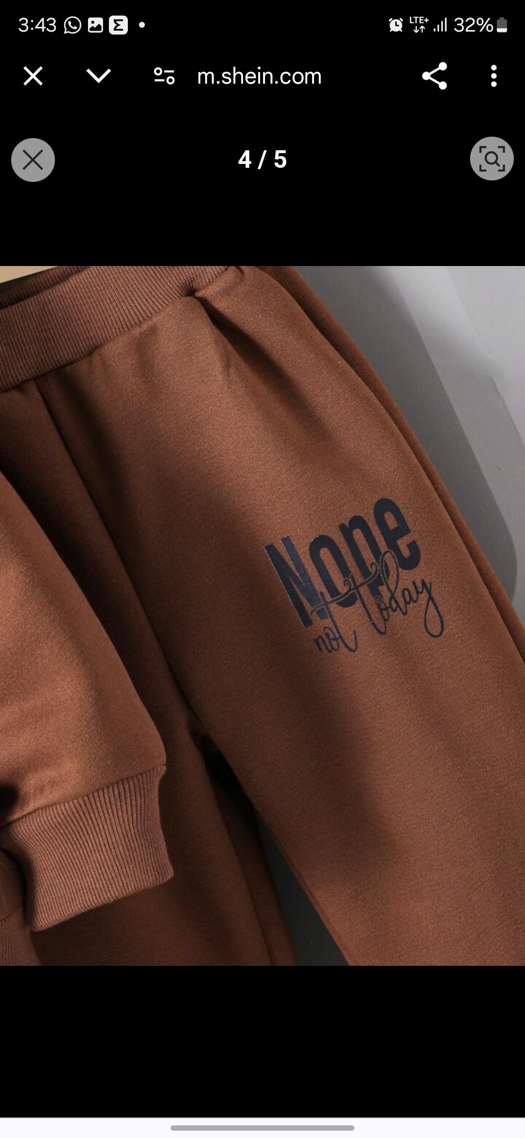 Set de 2 piezas sweater y buzo, 4 años (no incluye camisa blanca)