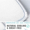 Agibaby- Forro de asiento 3D Air Mesh Baby Cool para cochecito y silla de auto