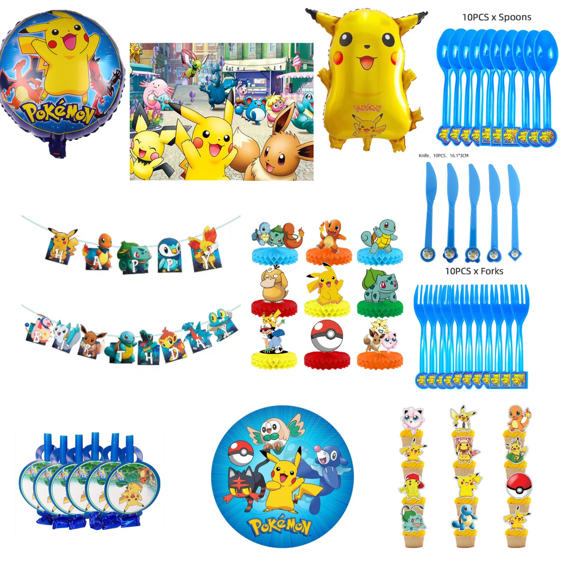Paquete fiesta Pokémon 04