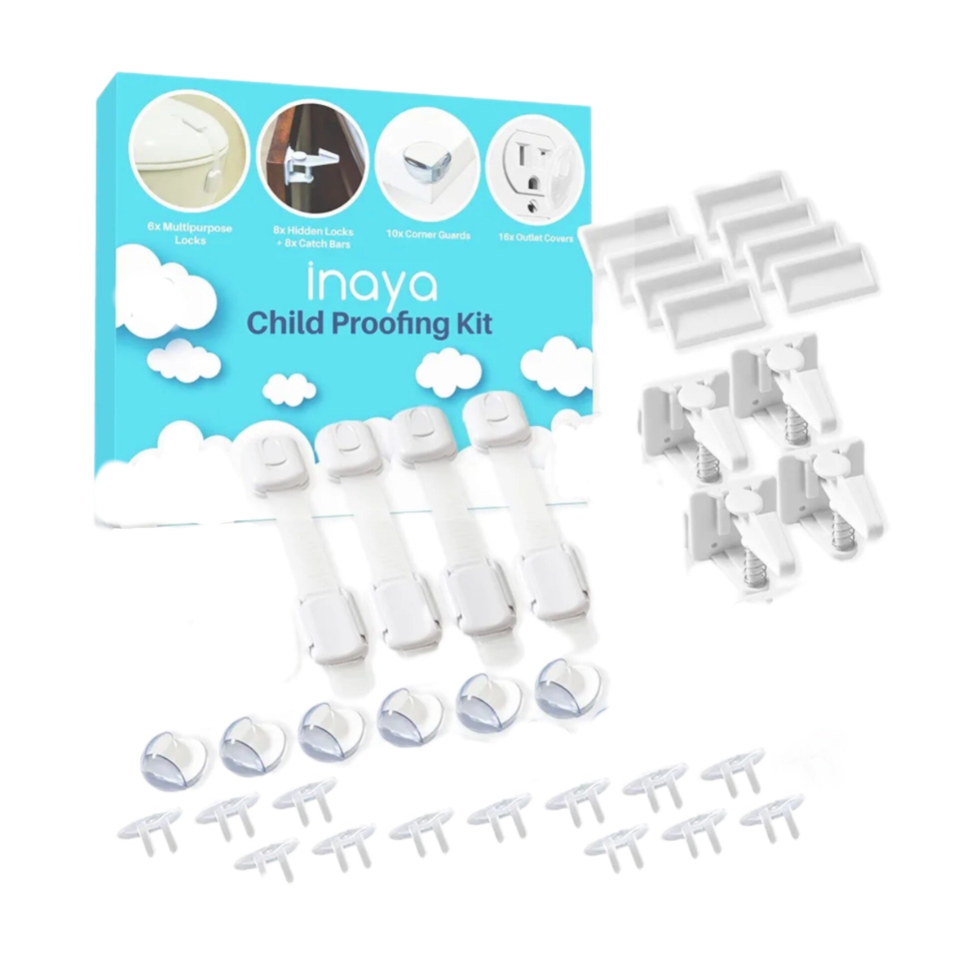 Inaya-Kit de seguridad a prueba de bebés