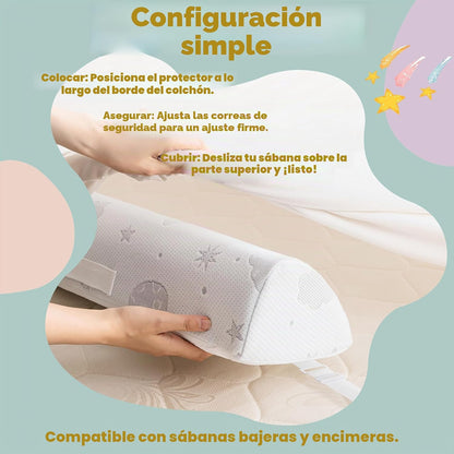Riel para cama con ajuste para colchón