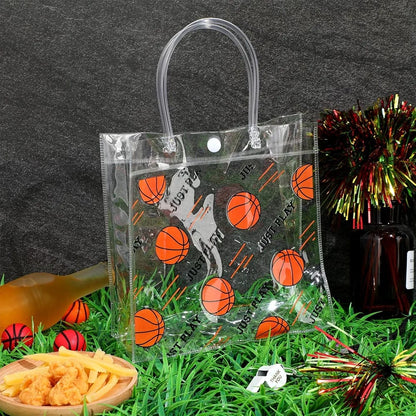 48 bolsas de plástico grueso, básquetbol