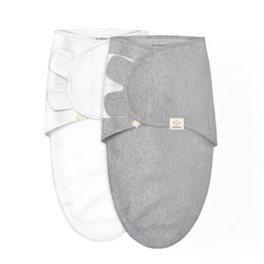Keababies- Set de 2 sacos tipo swaddle para bebés, talla Única
