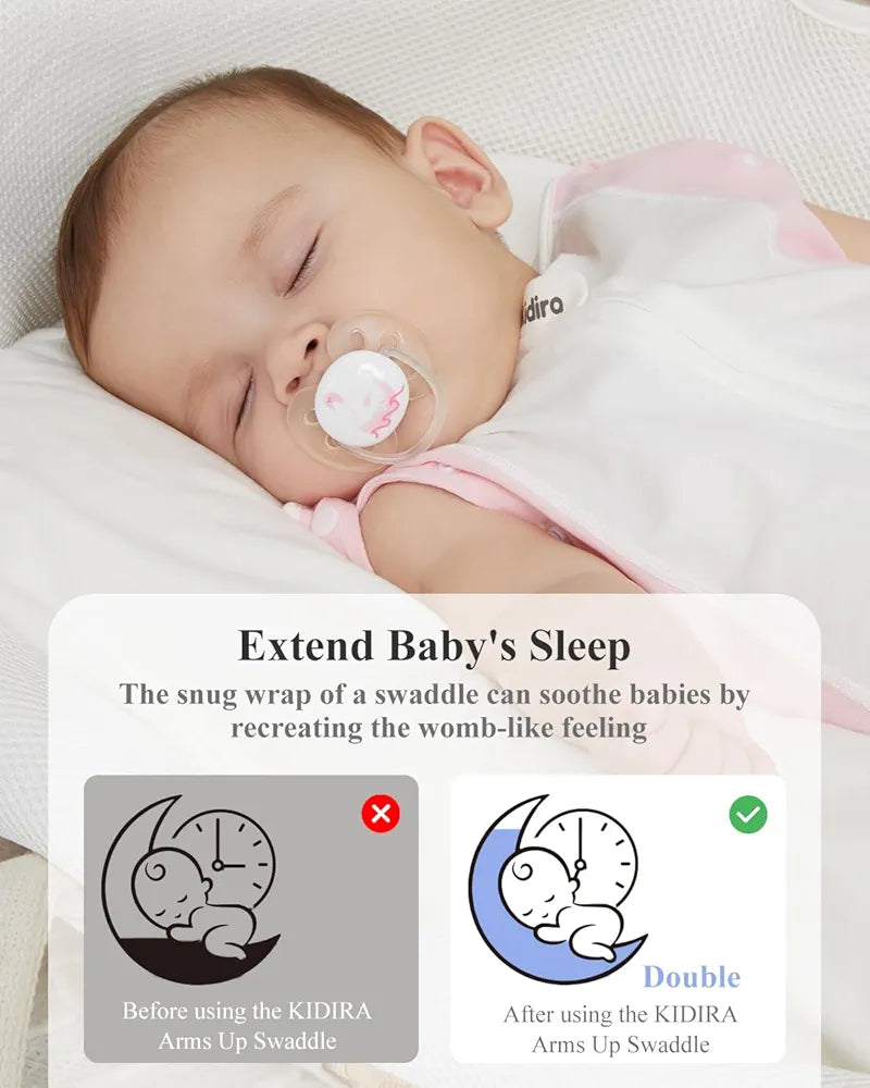 Kidira - Saco de dormir para bebé de 3 a 6 meses, 12 a 18 libras