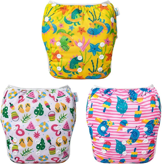 Babygoal-Pañales de natación ajustables, 6M -3T