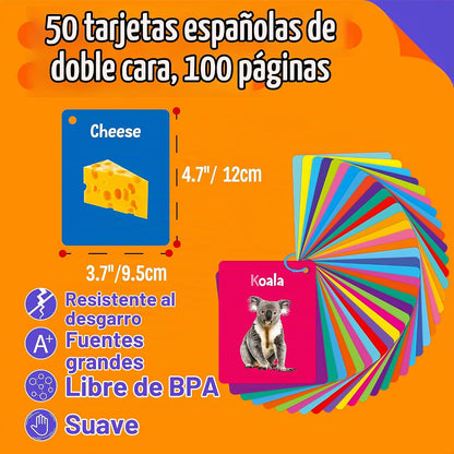 Spritegru- 50 tarjetas de aprendizaje temprano, 7 en 1