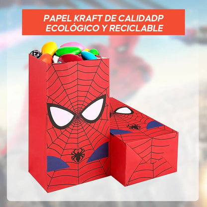 Bolsas de papel Sipder 02, 10 uds