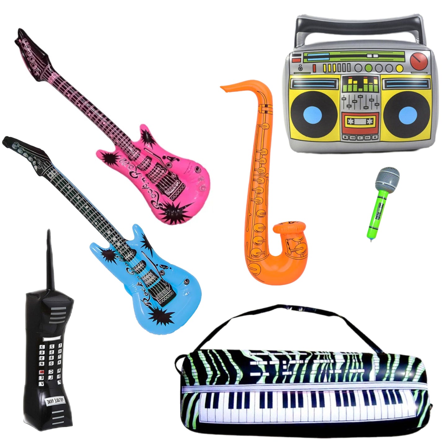 Set de instrumentos inflables
