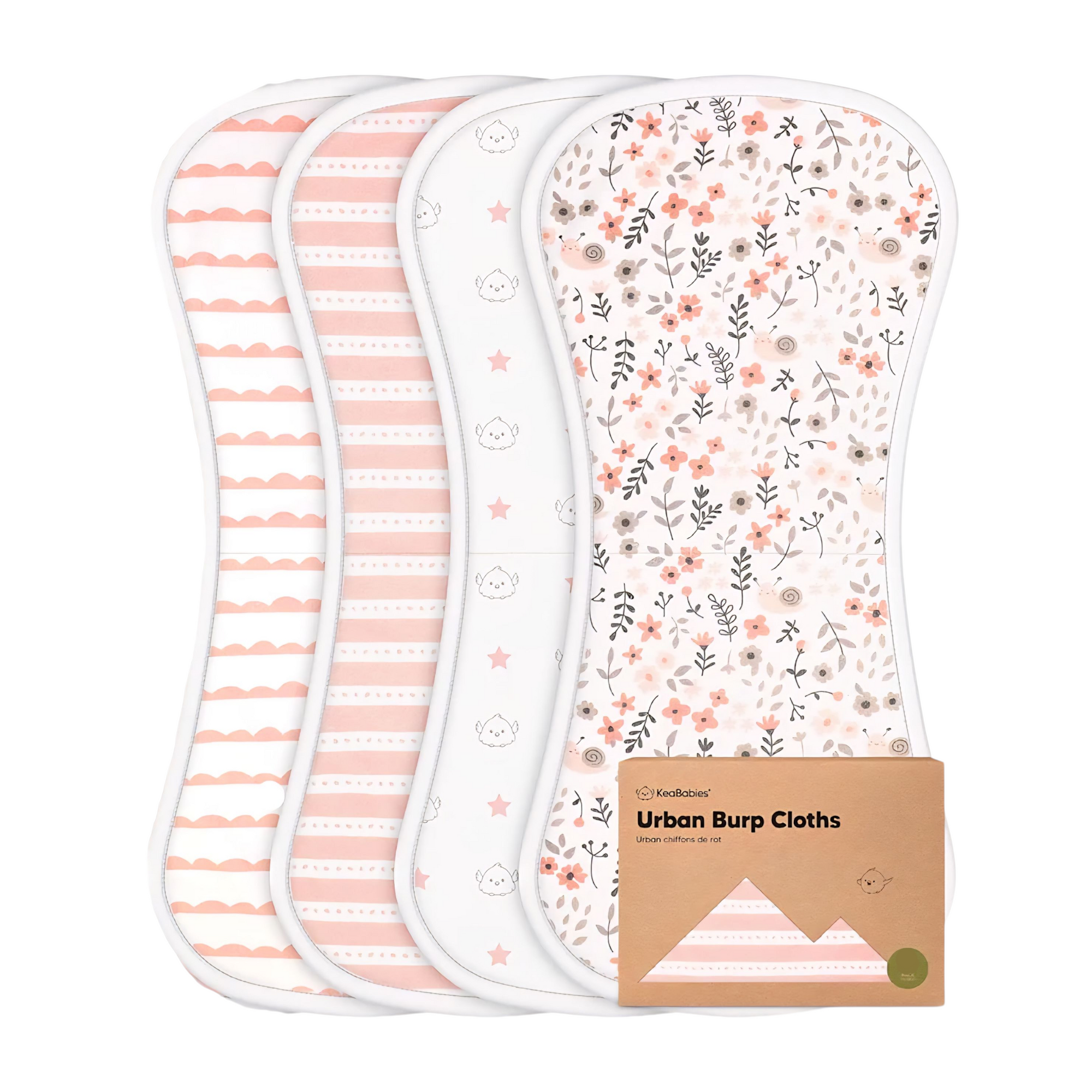 Keababies- Trapos para eructos 4pcs