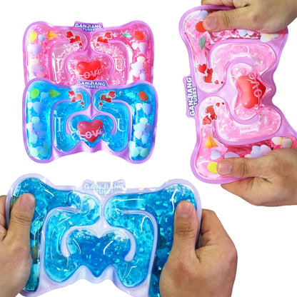 Paquete de 2 juguetes sensoriales de tubo blando para la ansiedad