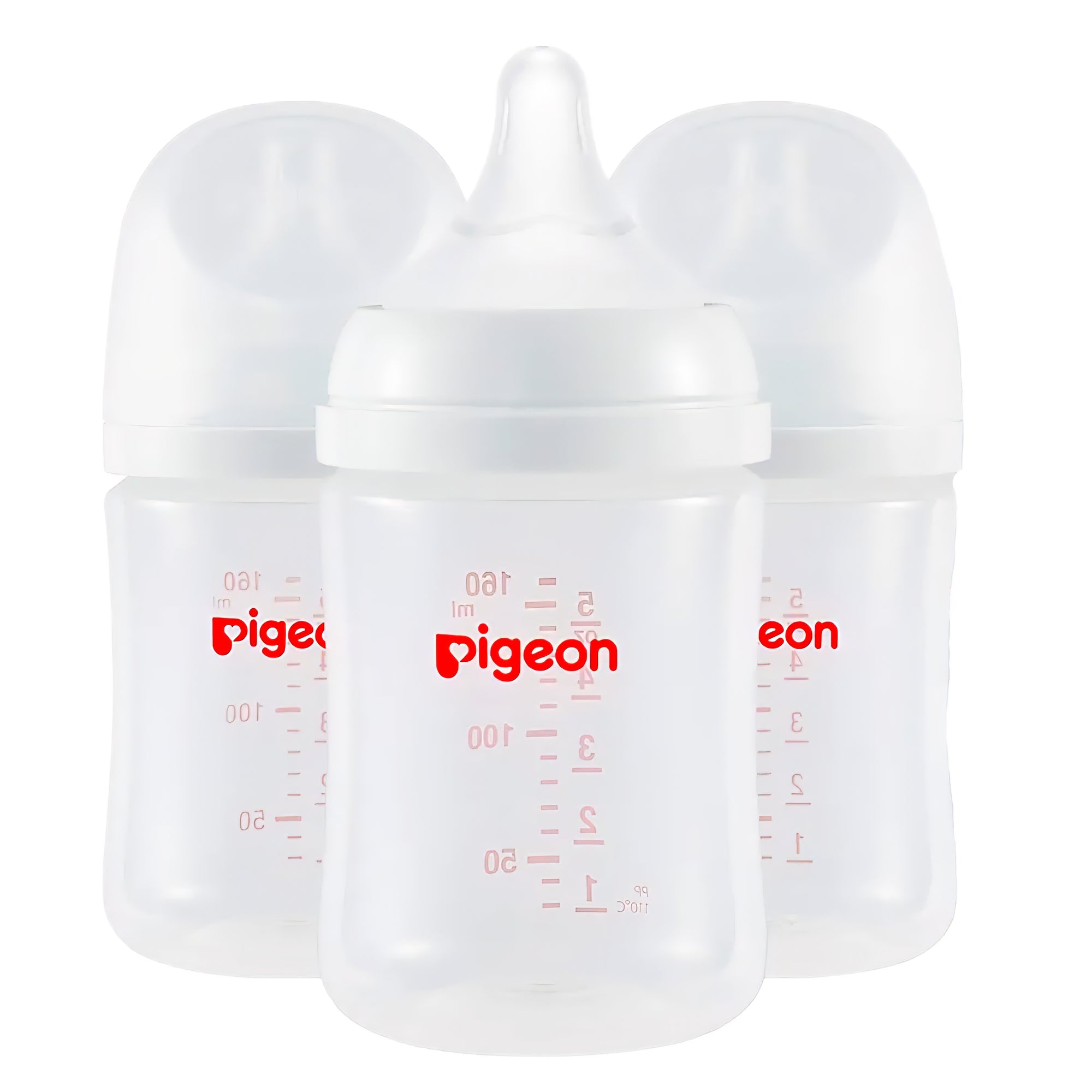 Pigeon- Biberones de cuello ancho, 5.4 Oz, paquete de 3