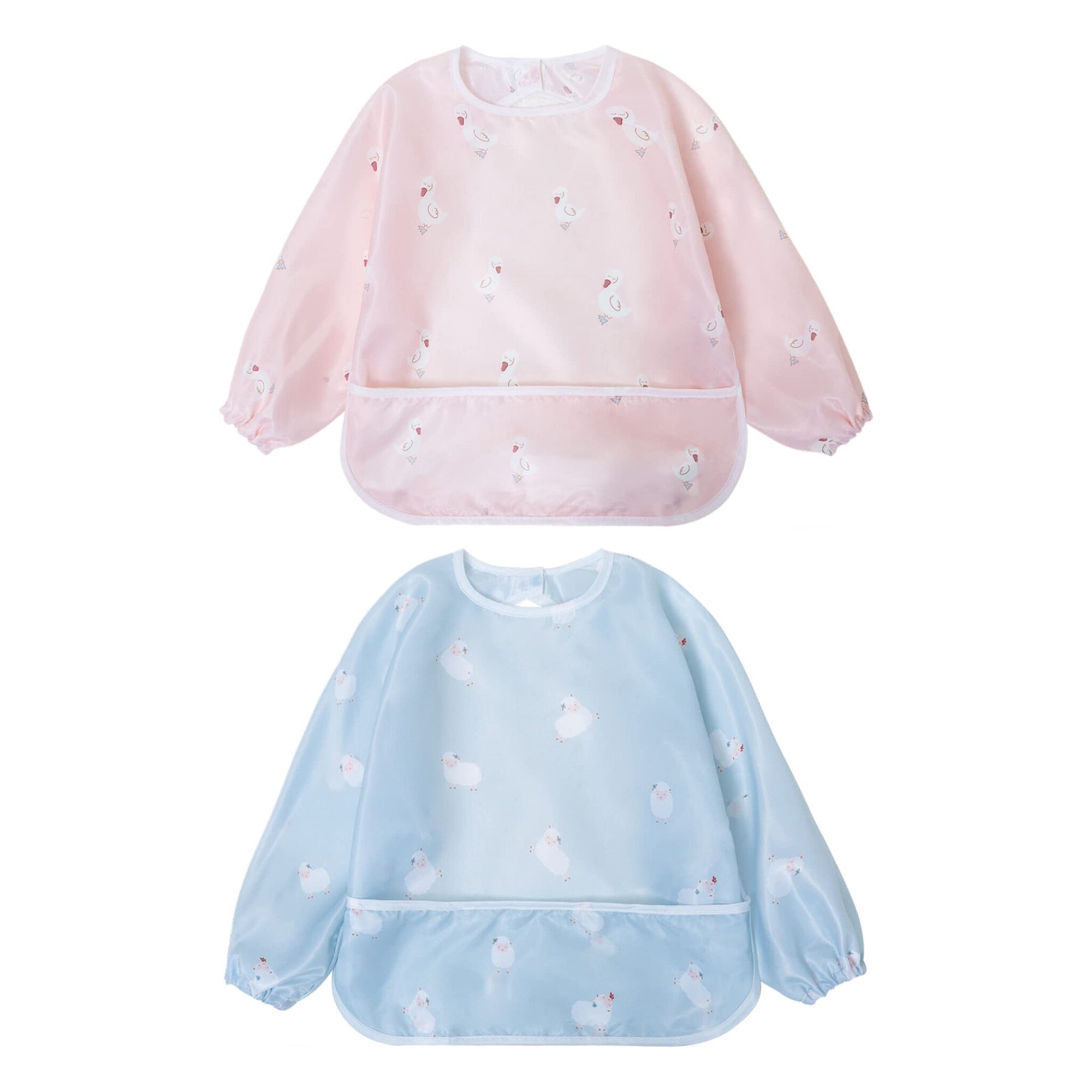 Little Dimsum- Baberos Para Bebes A Prueba De Desorden, 2 uds