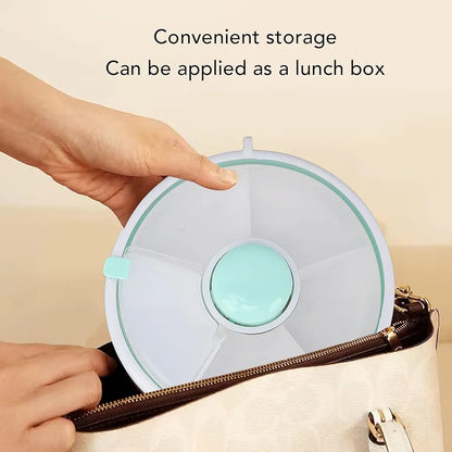 Bandeja para snacks giratoria