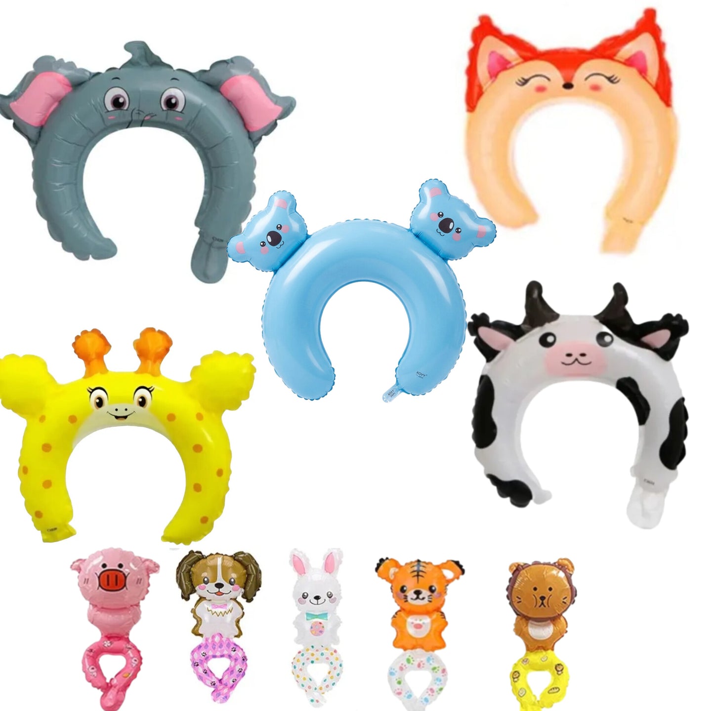 Globos animales 50 uds