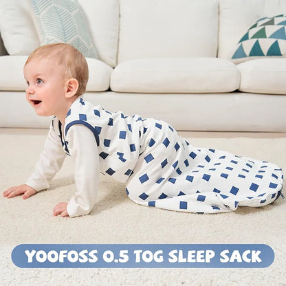 Yoofoss- Sacos para dormir para bebé de 12- 24  meses, TOG de 0.5, 2 uds