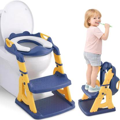 Bambinao-Escalera para wc Azul y Amarillo