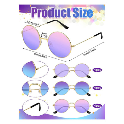 Flutesan 12 pares de lentes de sol con temática de Kpop