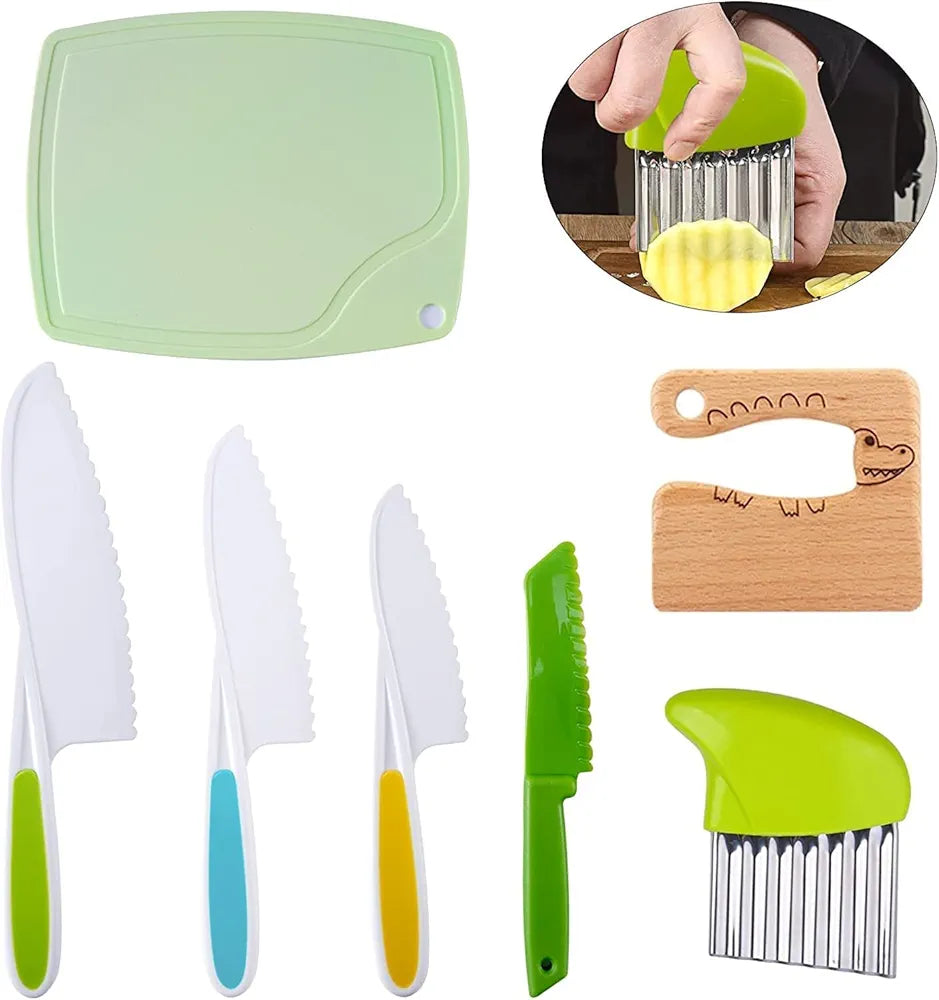 Set de cuchillos seguros para niños