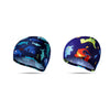 Gorros de natación de nailon, paquete de 2