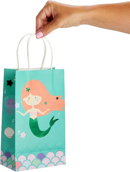 Bolsas de regalo de sirena – 24 recuerdos de fiesta