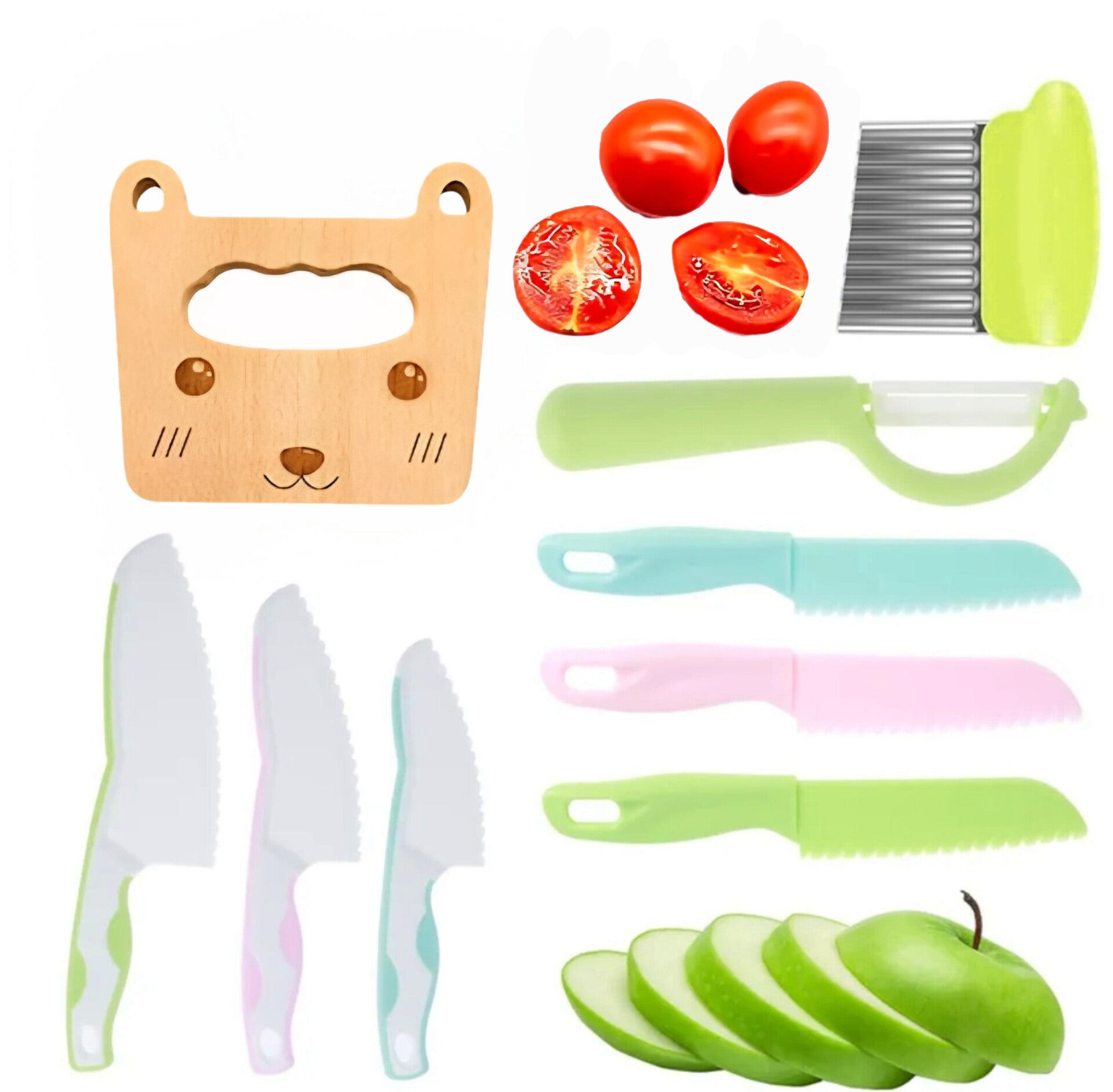 Set de cortadores Montessori