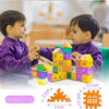Bloques de construcción entrelazados para niños, 100uds