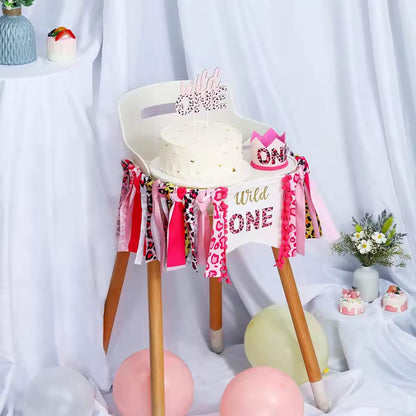 Set de decoración un año, Wild One