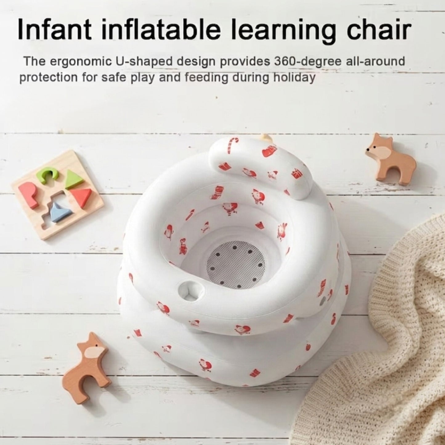 Asiento inflable para bebé