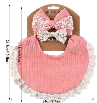 Set de babero y moños