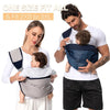 Shiaon- Portabebés, portabebés para recién nacidos hasta niños pequeños (7-45 libras), azul