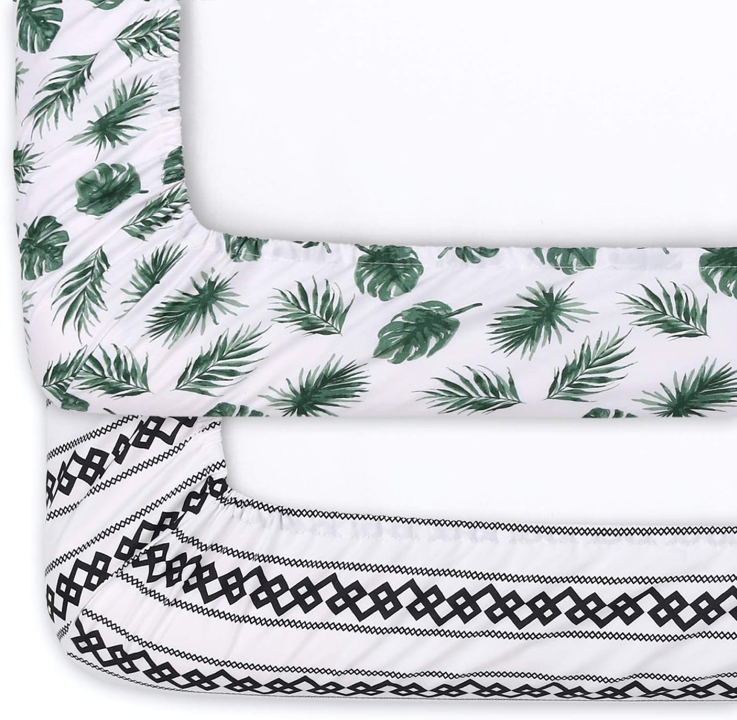 The Peanutshell Juego de sábanas bajeras para cuna