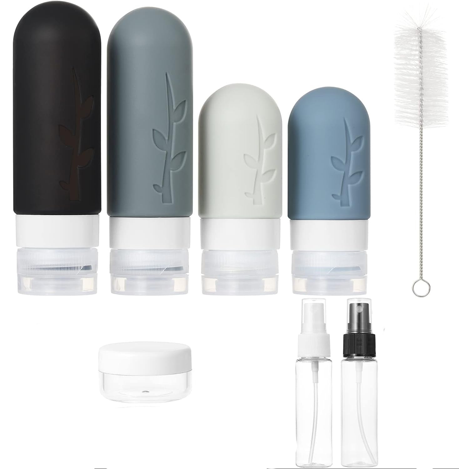 Set de botellas de viaje