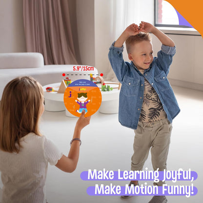 SpriteGru - 50 tarjetas jumbo para niños pequeños