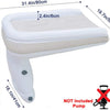 Cama inflable para bebés, beige oscuro