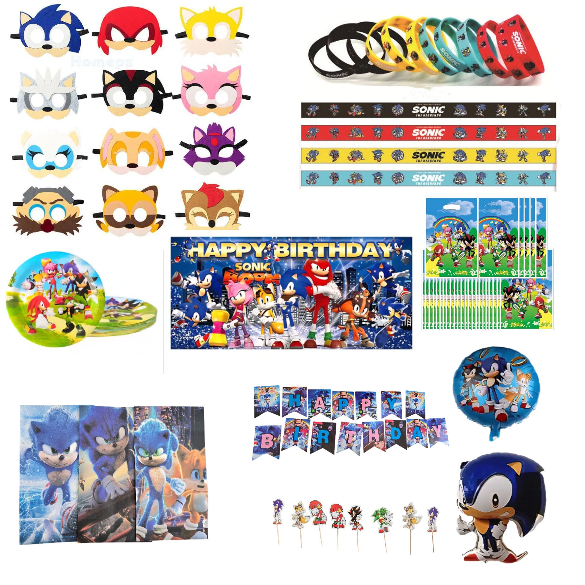 Paquete de fiesta Sonic 03