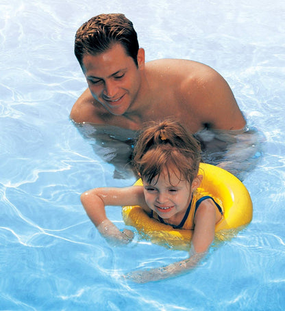 Flotador entrenador Tot Trainer Deluxe Swimschool Amarillo, 2-4 años