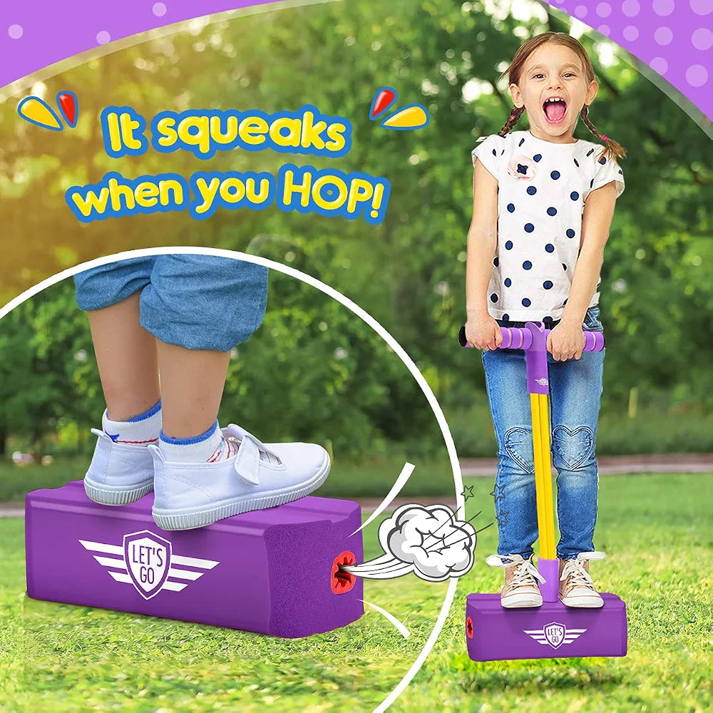 Toyzey- Juguete saltarín para niños y niñas de 3 a 12 años