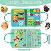 WXSJHPKX- Juguete Montessori de tablero de actividades para niños