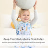 WONDAY- Saco de dormir para niños pequeños con piernas (2T-3T) 0.5 TOG