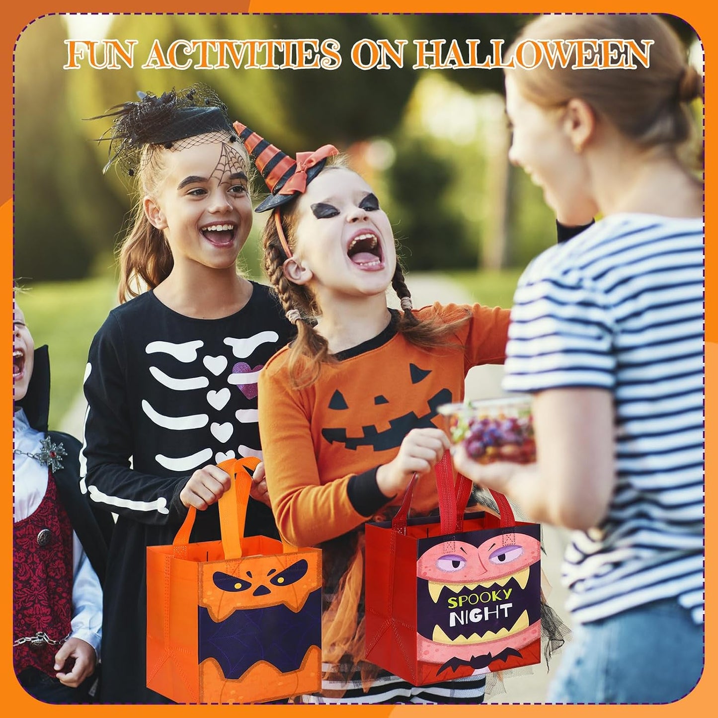 Bolsas para dulces Halloween, 15 uds