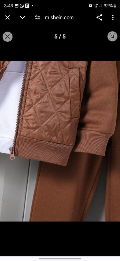 Set de 2 piezas sweater y buzo, 4 años (no incluye camisa blanca)