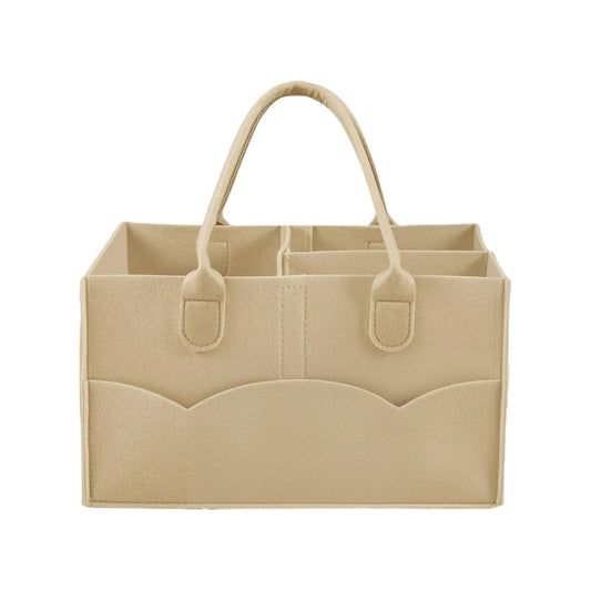 PandaEar- Organizador de pañales para bebé, beige