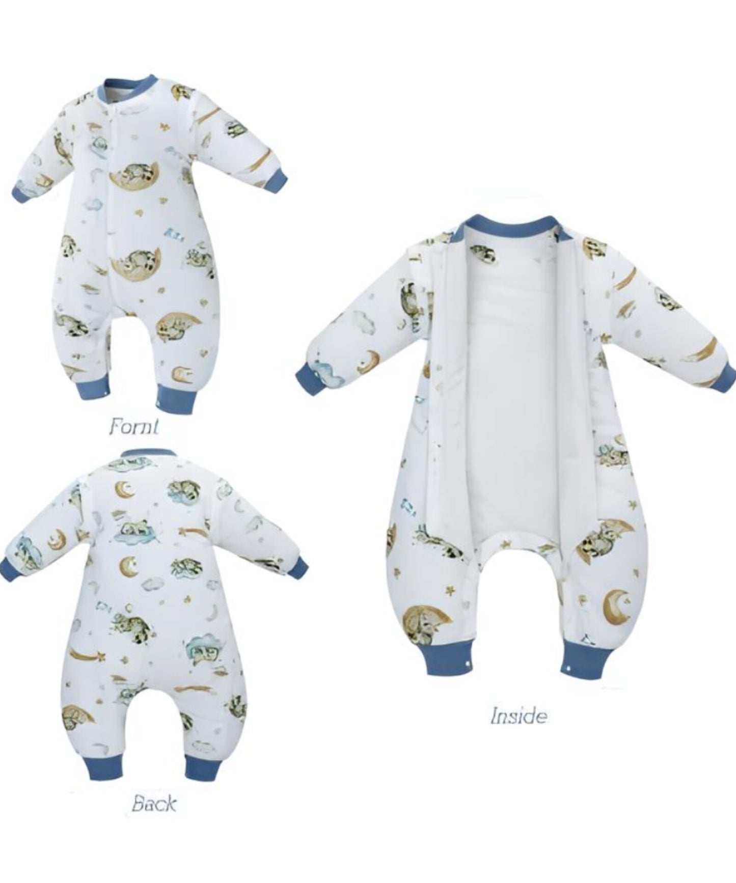 Saco de dormir para bebé con piernas, 1-2 años