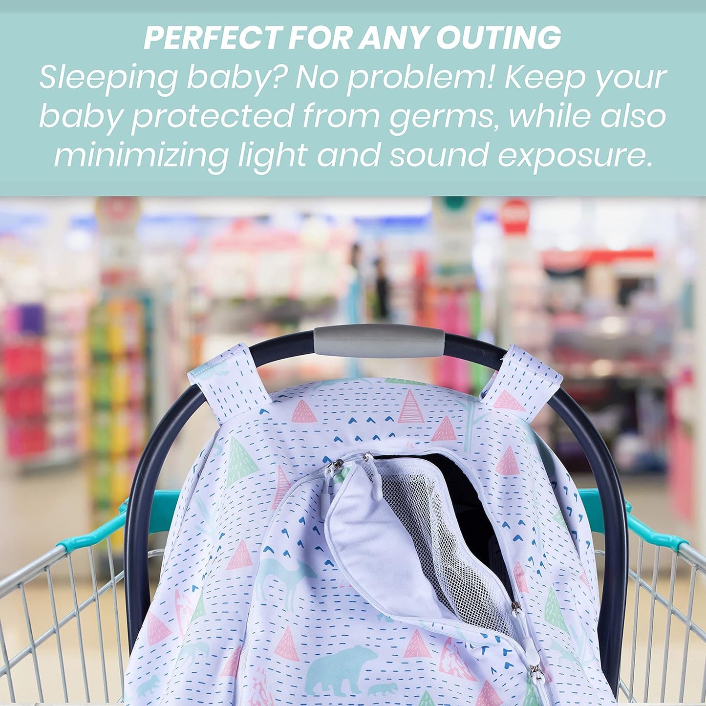 Bristin Baby-Funda para asiento de coche para bebé