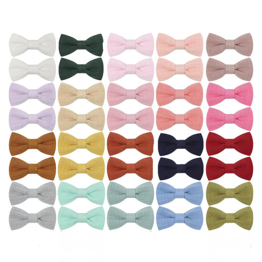 Set de 40 lazos para cabello, 2"